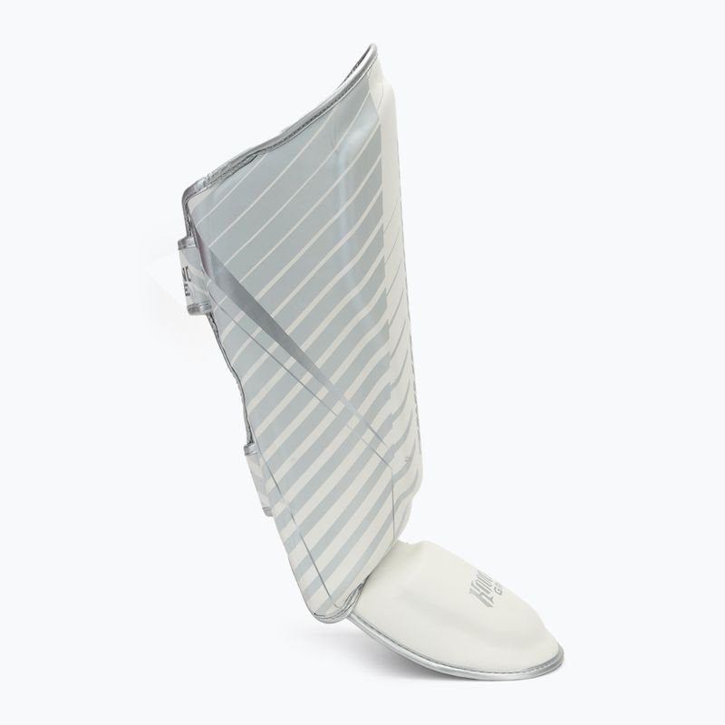 Ground Game Platinum white tibia and foot protectors 2