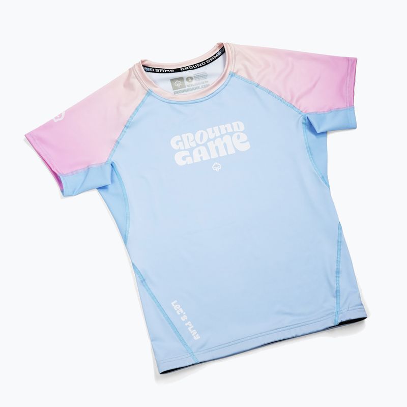 Women's Ground Game Athletic Rashguard light blue 6