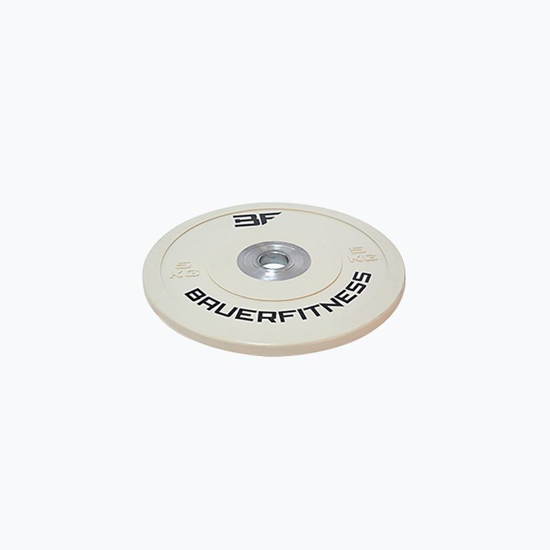 Set of Bauer Fitness Competition Olympic weights 2x 5, 10, 15, 20, 25kg colour AC-166 2