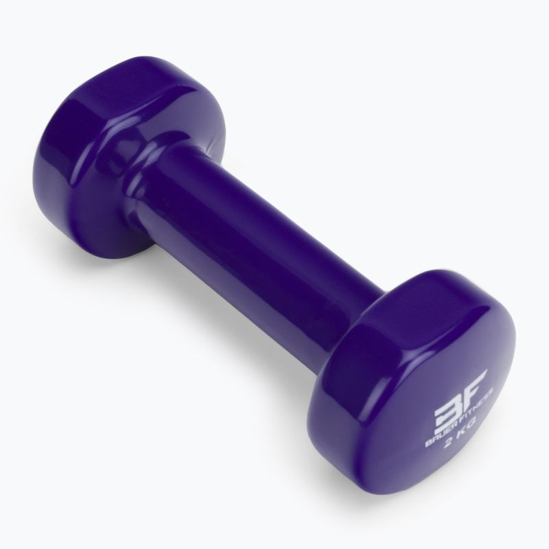 Bauer Fitness vinyl dumbbell 2 kg AC-1403 2