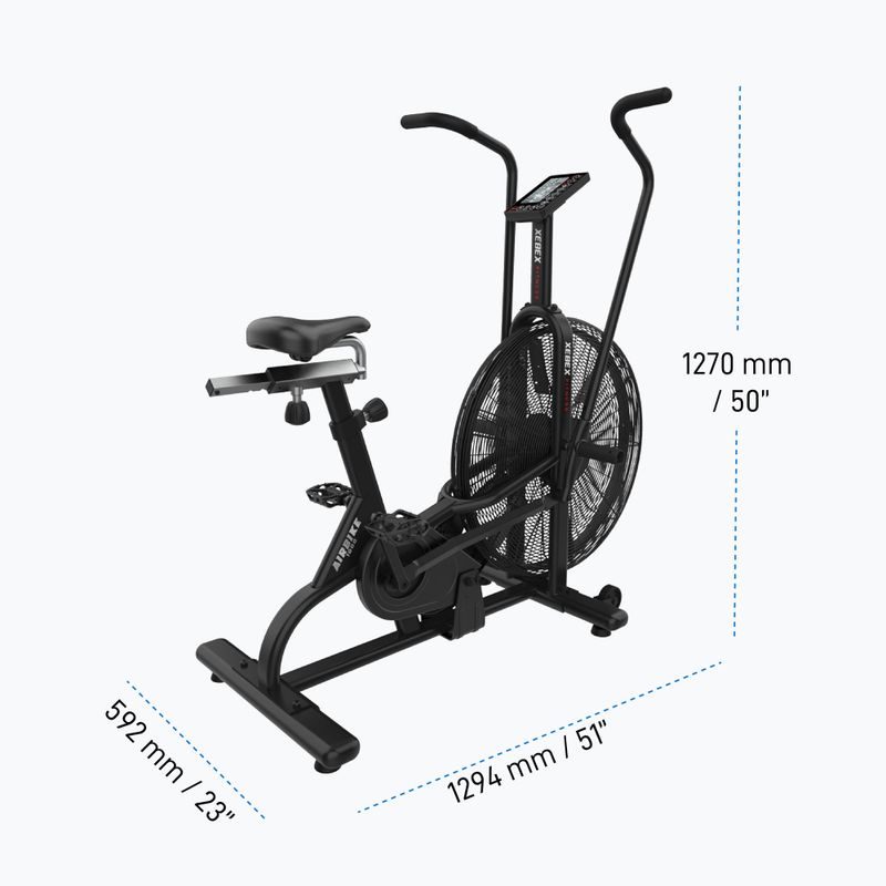 Air bike Xebex Air 1000 black 8