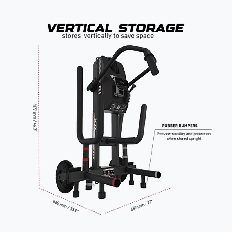 Strenght training sled XEBEX XT4 Sled black 4
