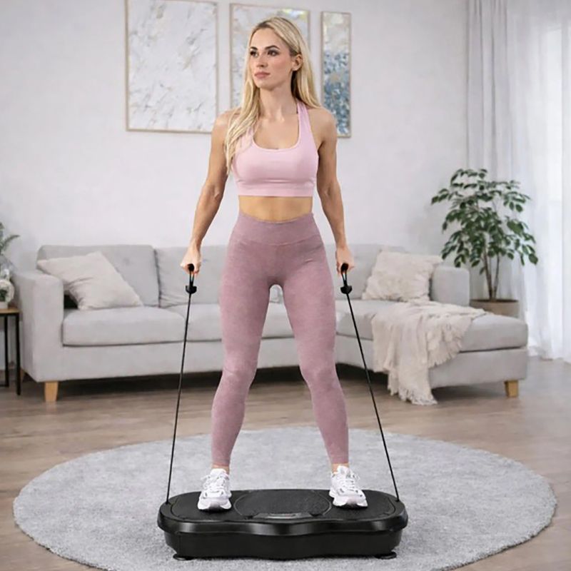 Vibration platform Extralink Moonwalk Spin Move black 7