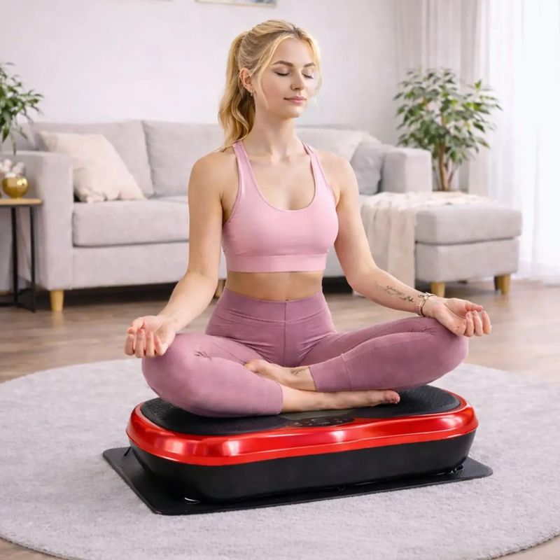 Vibration platform Extralink Moonwalk Spin Move black/red 11