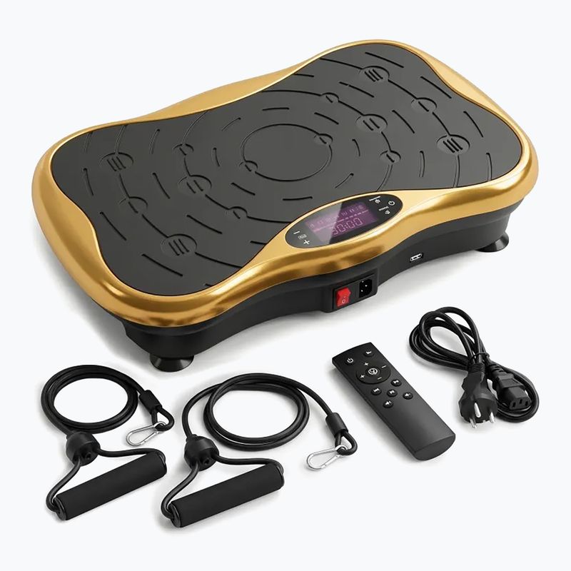 Vibration platform Extralink Moonwalk Spin Move black/gold 5