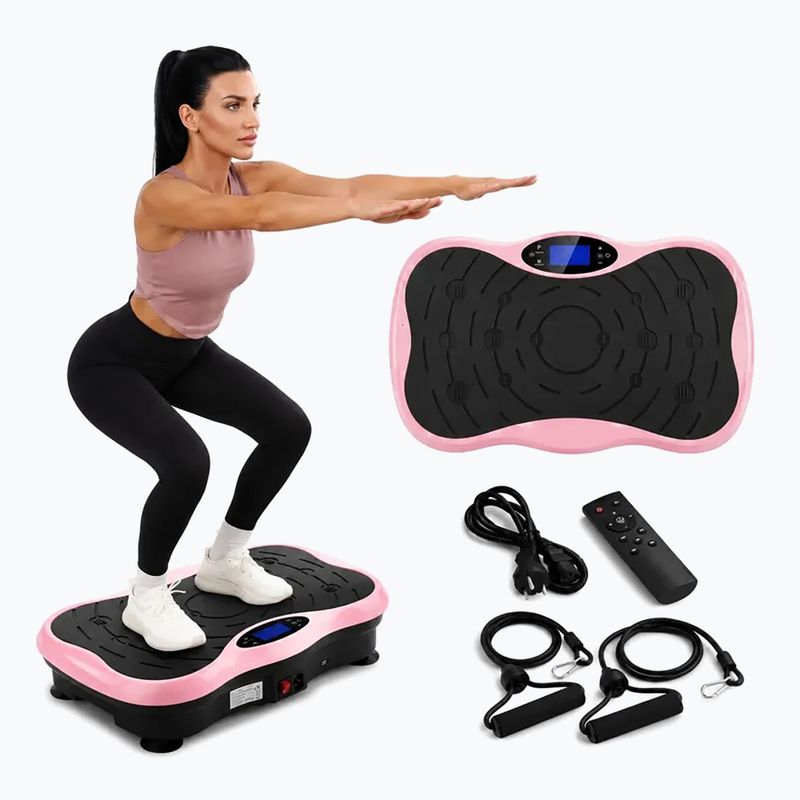Vibration platform Extralink Moonwalk Spin Move black/pink 8