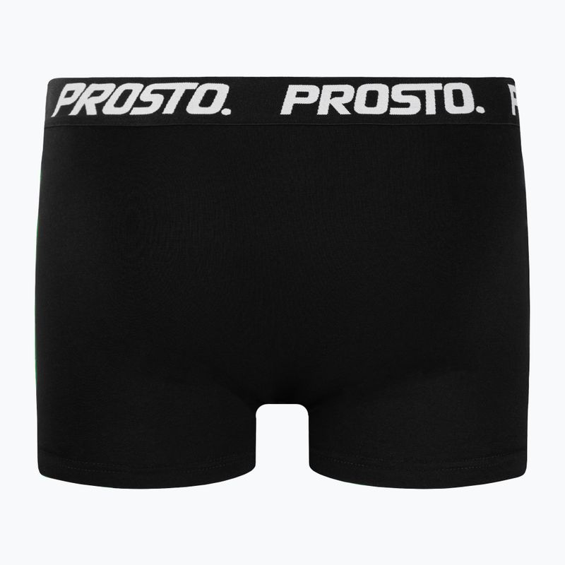 Men's PROSTO Boxers 3 pcs black 2