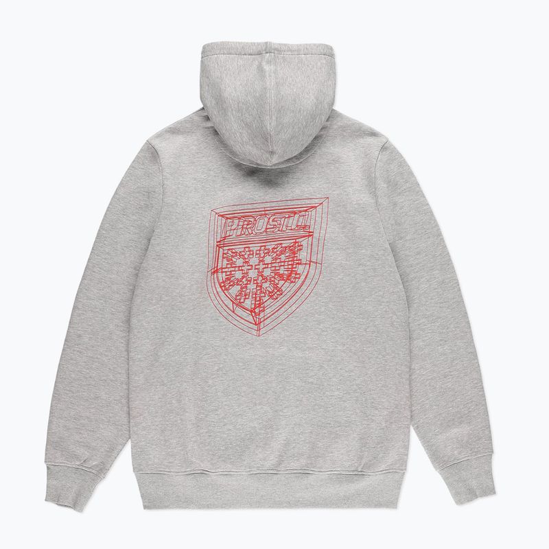 Men's PROSTO Adloot Hoodie gray 2