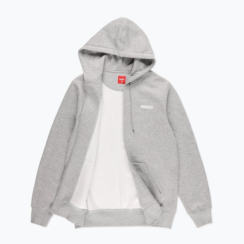 Men's PROSTO Rendot Zip Hoodie gray 3