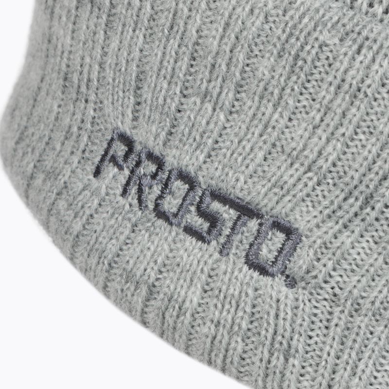 PROSTO Winter Snowmzy winter hat gray 4