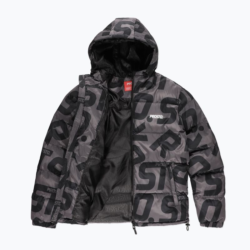 PROSTO men's winter jacket Winter Adament black 3