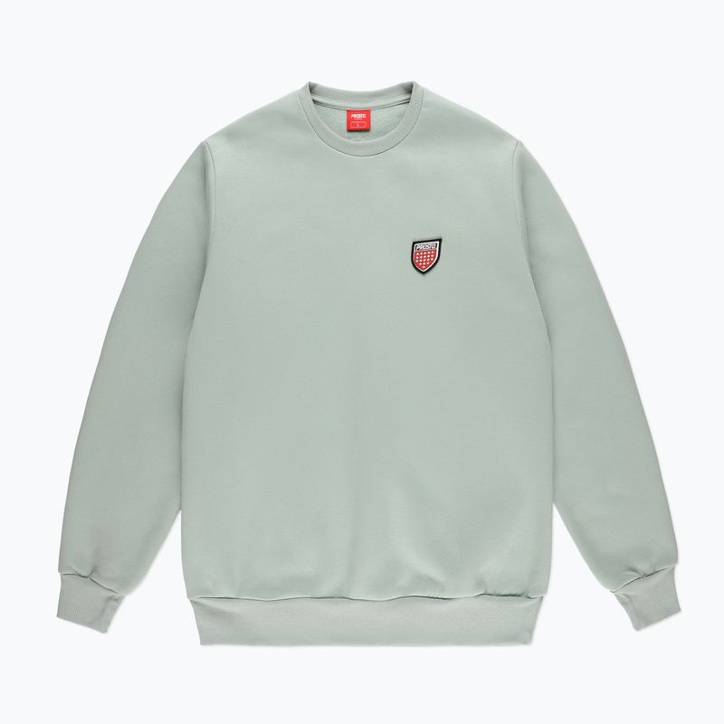 Men's PROSTO Crewneck Sweatshirt Bazy green 4