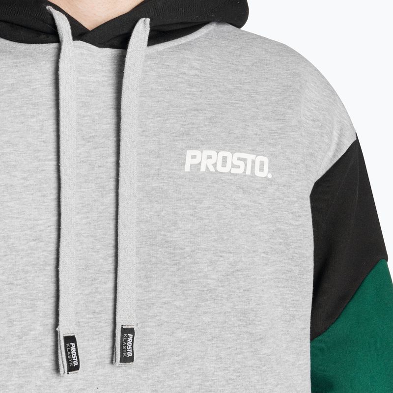 Men's PROSTO Hoodie Haxle gray 3