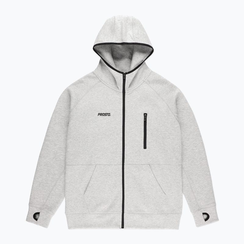 Men's PROSTO Tech Zip Hoodie Speedy gray 6