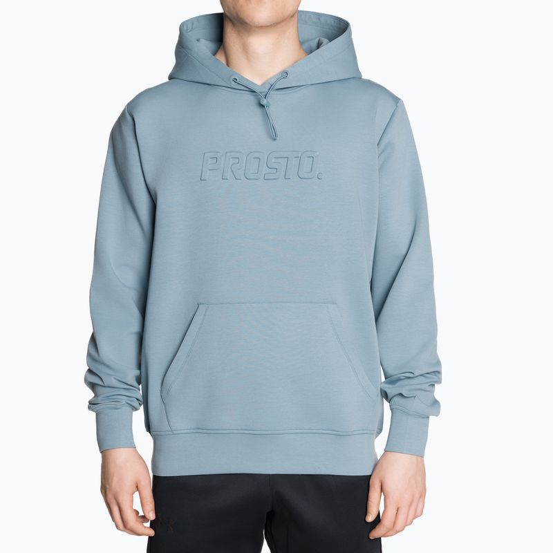 Men's PROSTO Interlock Hoodie Logy blue