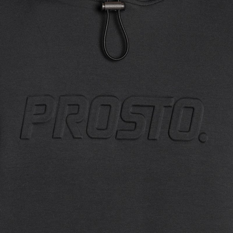 Men's PROSTO Interlock Hoodie Logy black 3