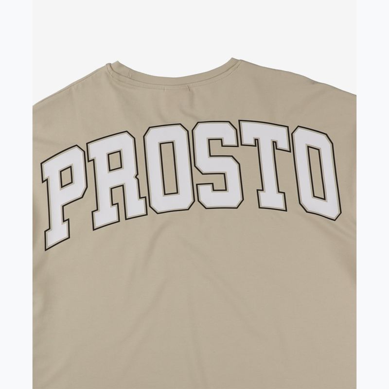 PROSTO men's t-shirt Varsy beige 4