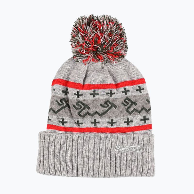 PROSTO men's cap Gilldo gray