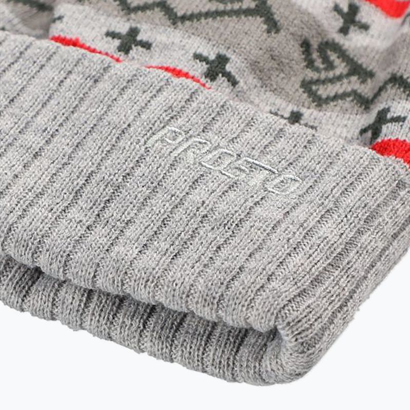 PROSTO men's cap Gilldo gray 3