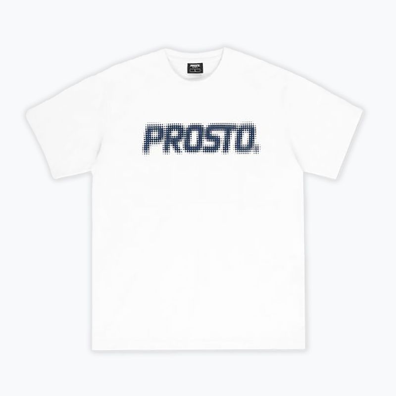 PROSTO men's t-shirt Pixel white