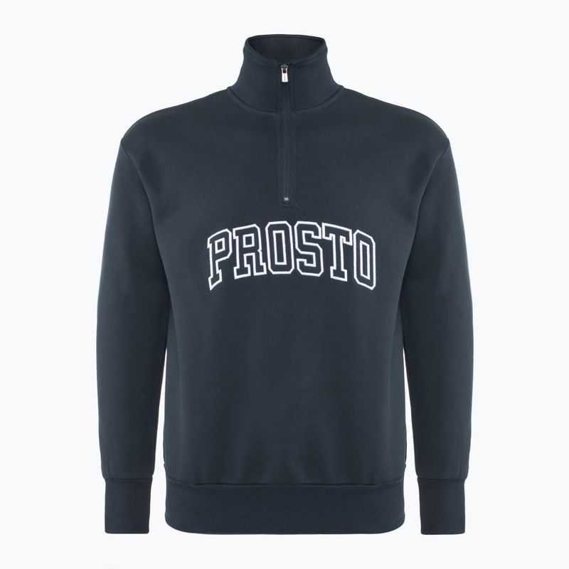 Men's PROSTO Half Zip Mobi sweatshirt navy