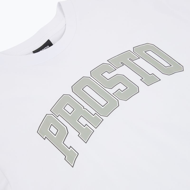 Men's PROSTO College T-shirt white 3
