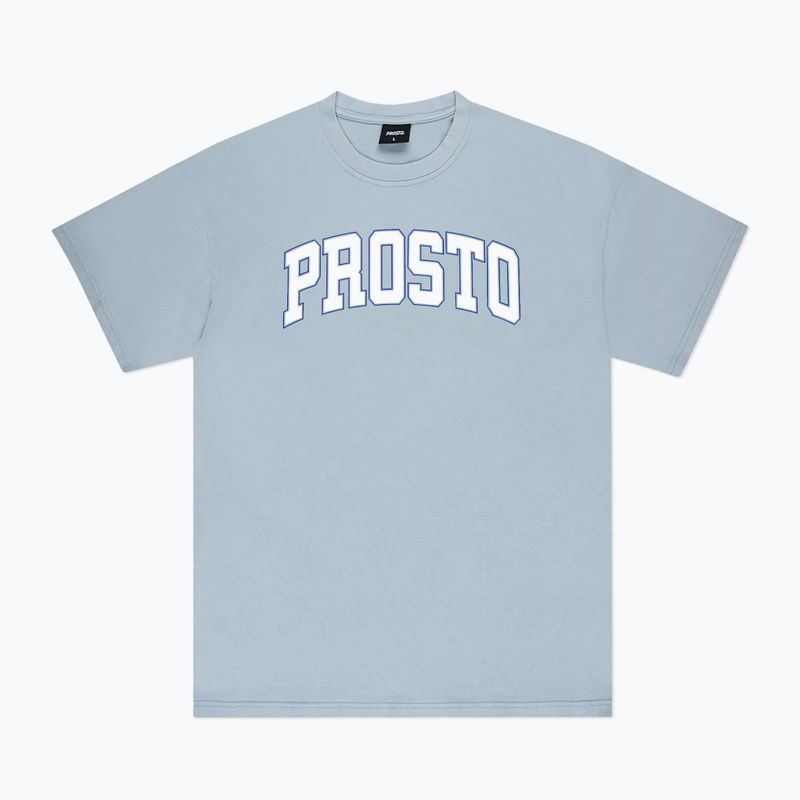 PROSTO College men's t-shirt light blue