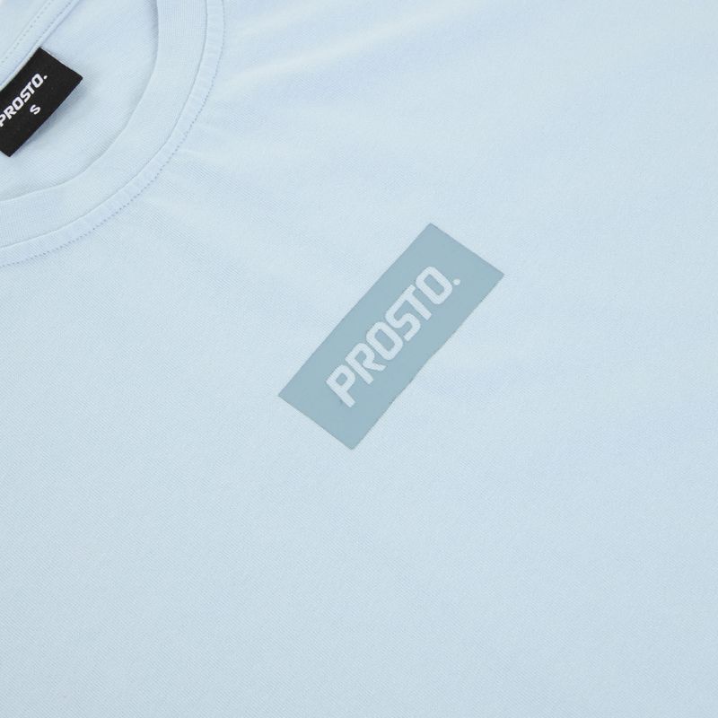 PROSTO Box 2.0 men's t-shirt light blue 3