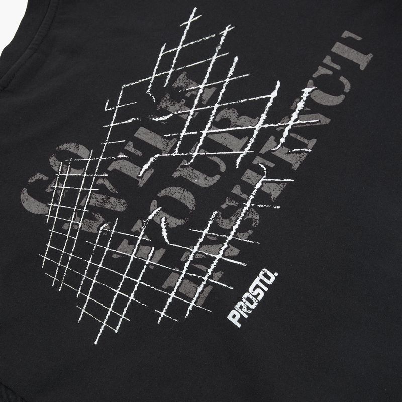 PROSTO Instinct black men's t-shirt 4