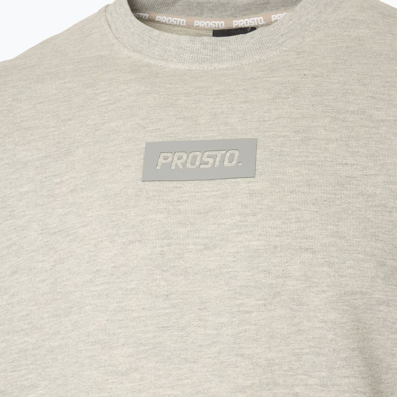 Men's PROSTO Crewneck sweatshirt box gray 3