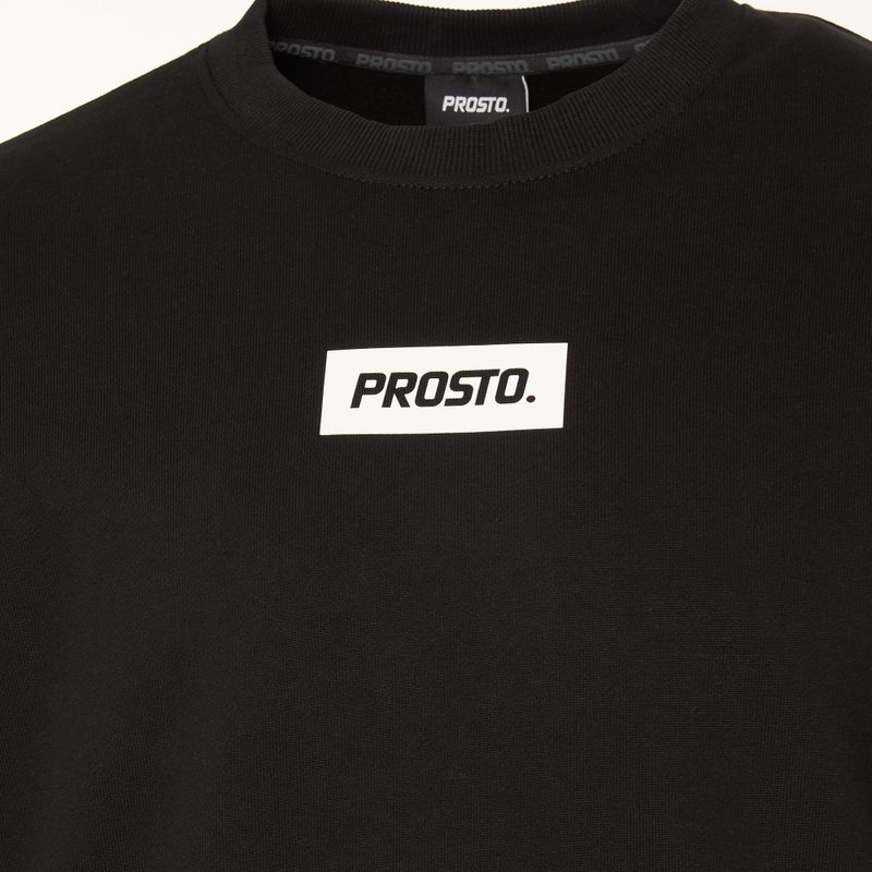 Men's PROSTO Crewneck Sweatshirt Box black 3