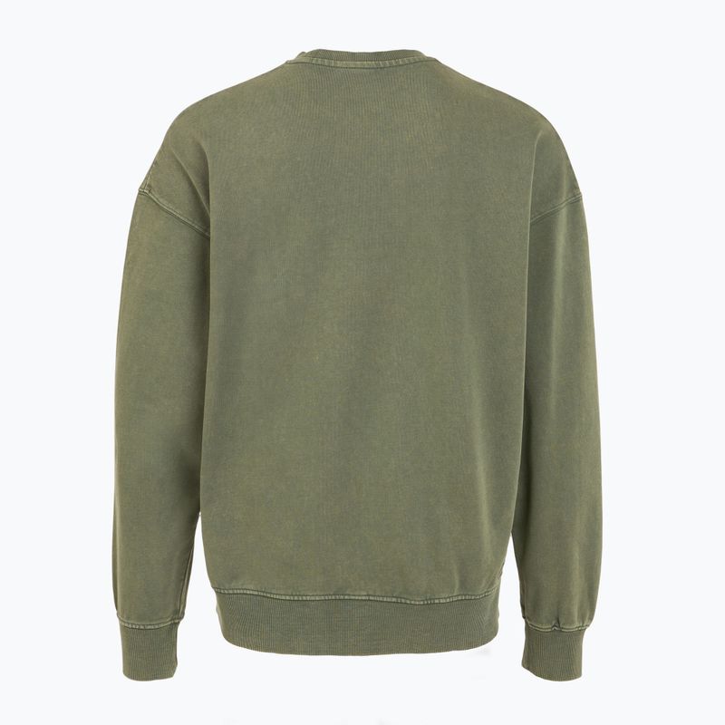 Men's PROSTO Crewneck Sweatshirt Sheriff green 2