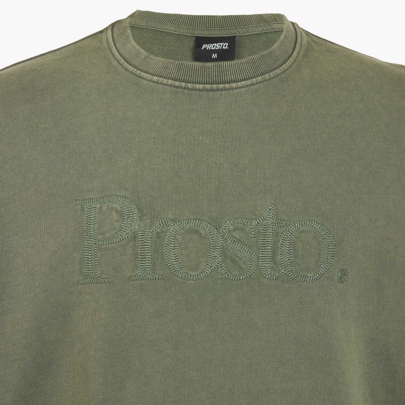 Men's PROSTO Crewneck Sweatshirt Sheriff green 3