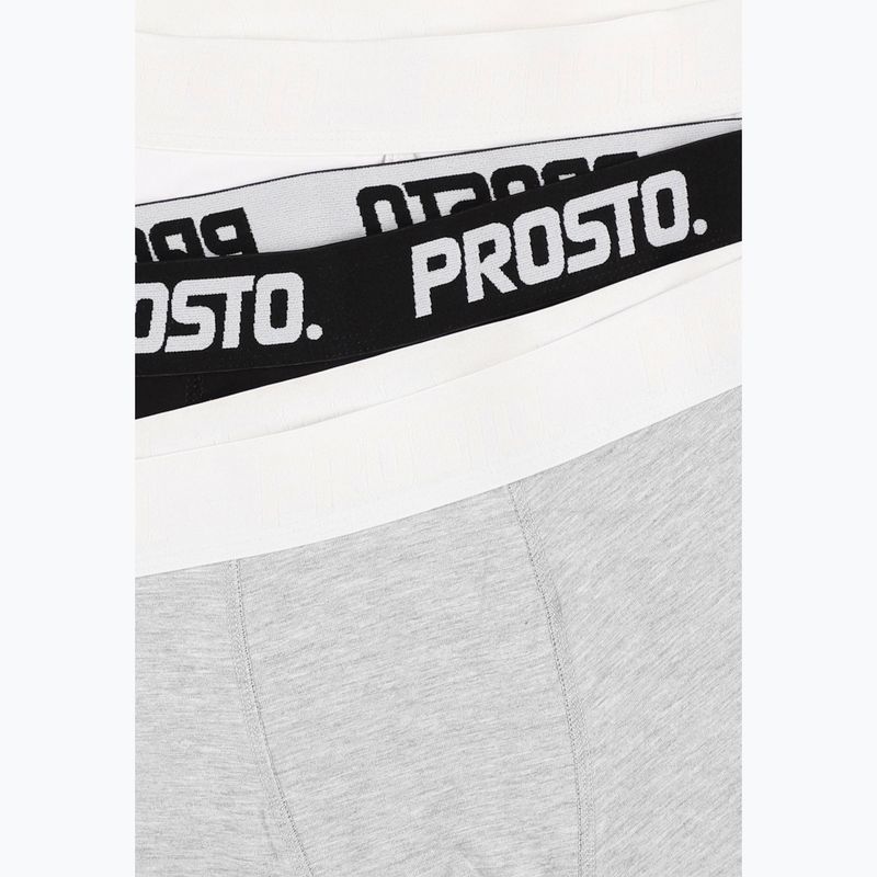 Men's PROSTO Boxers 3 pairs multicolour 5