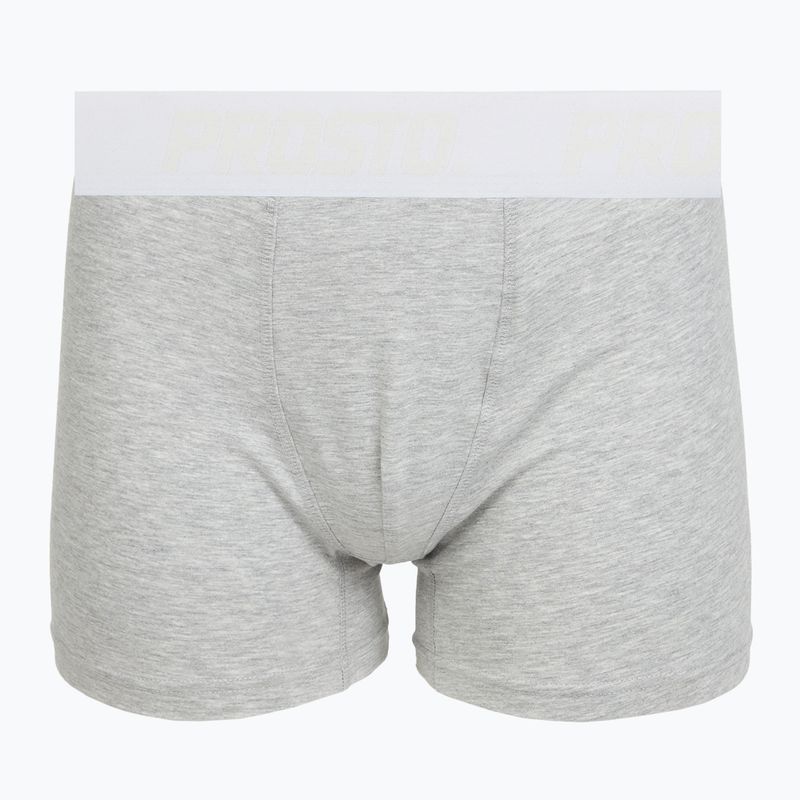 Men's PROSTO Boxers 3 pairs multicolour 3
