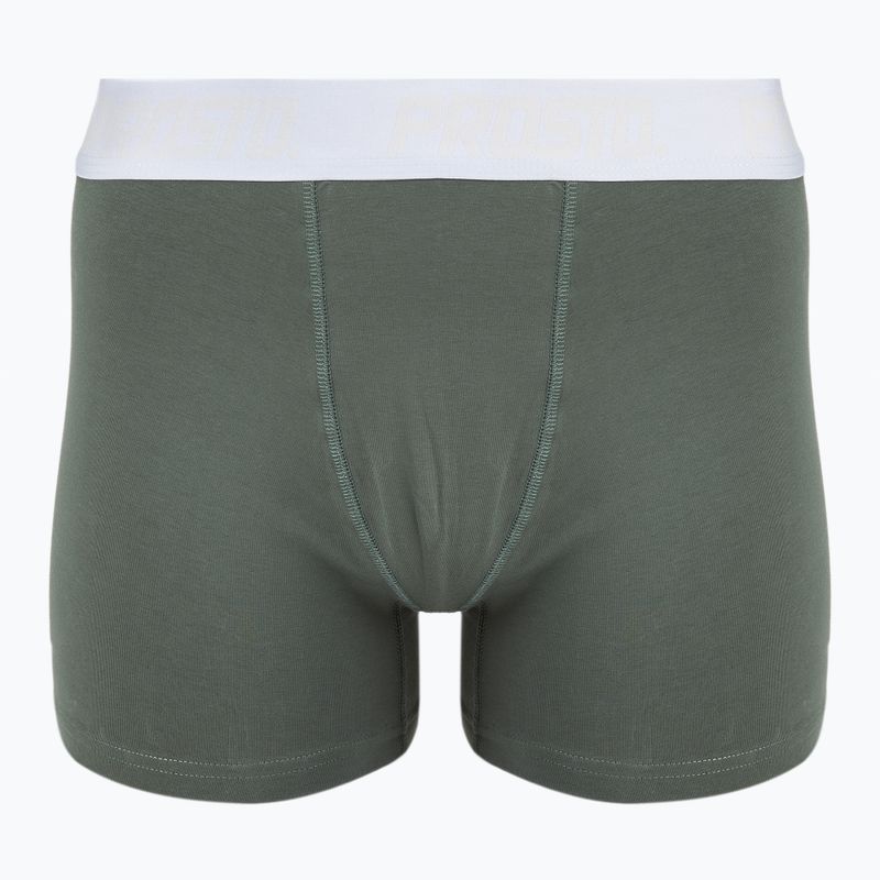 Men's PROSTO Boxers 3 pairs multicolour 3