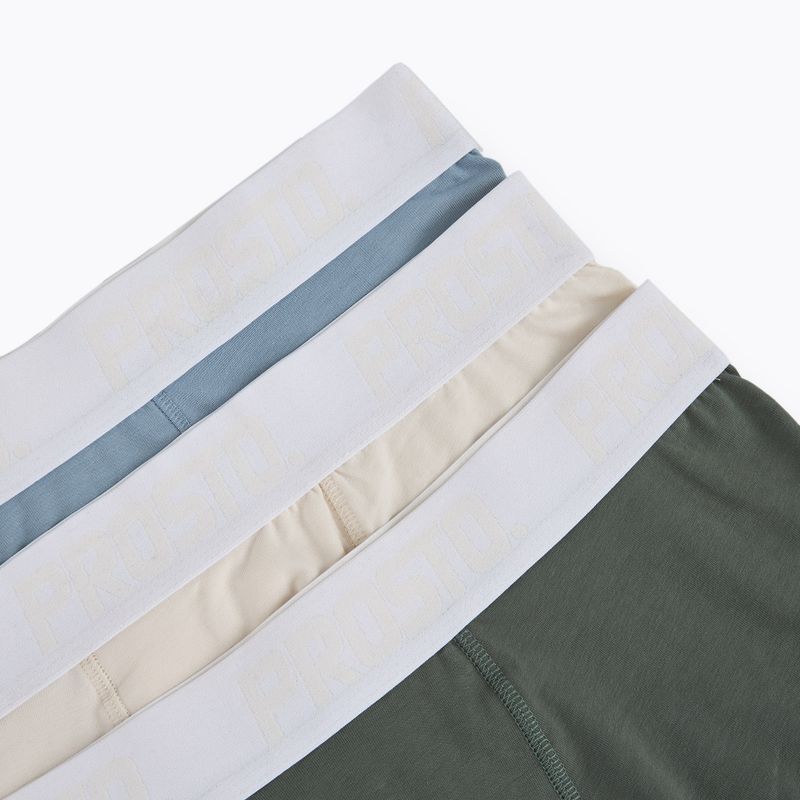 Men's PROSTO Boxers 3 pairs multicolour 6