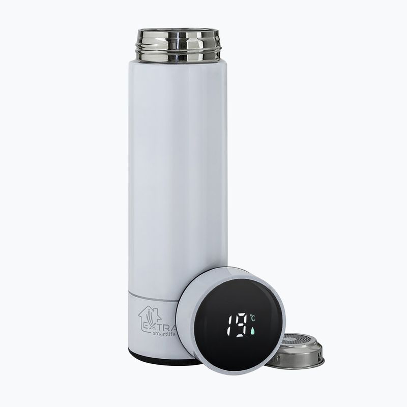 Extralink Led thermos 500 ml white