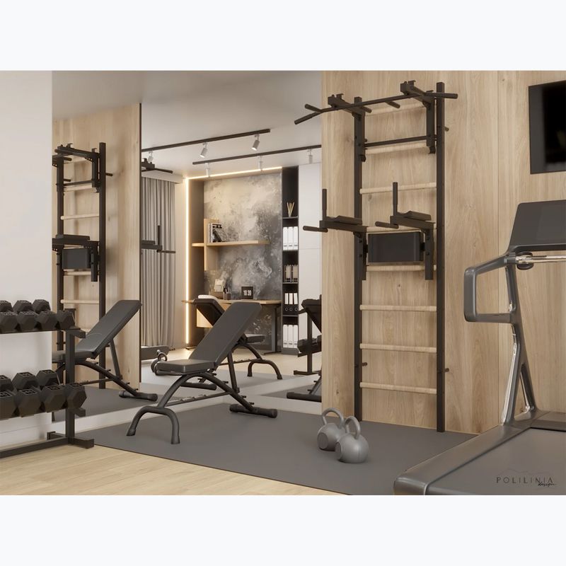 BenchK gymnastics ladder black BK-232B 22