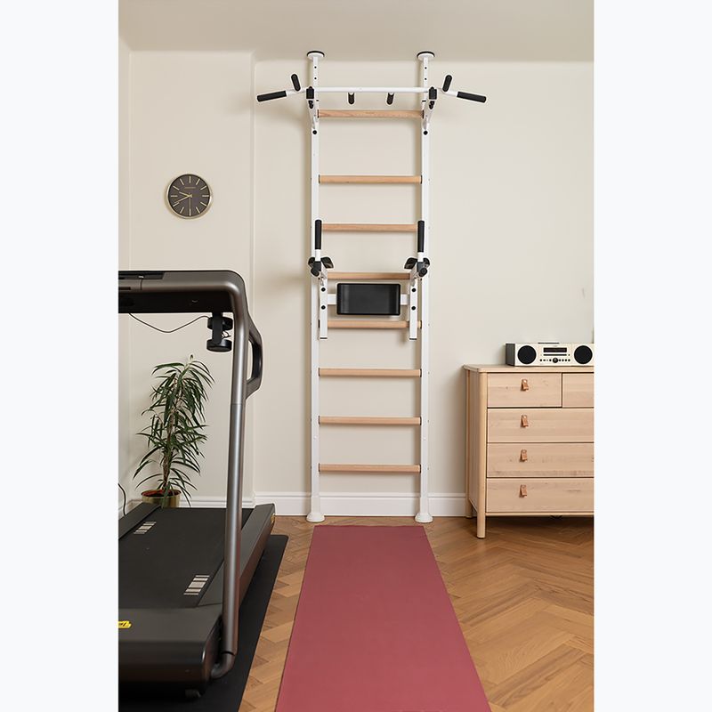 BenchK gymnastics ladder white BK-521W+DB1W 5