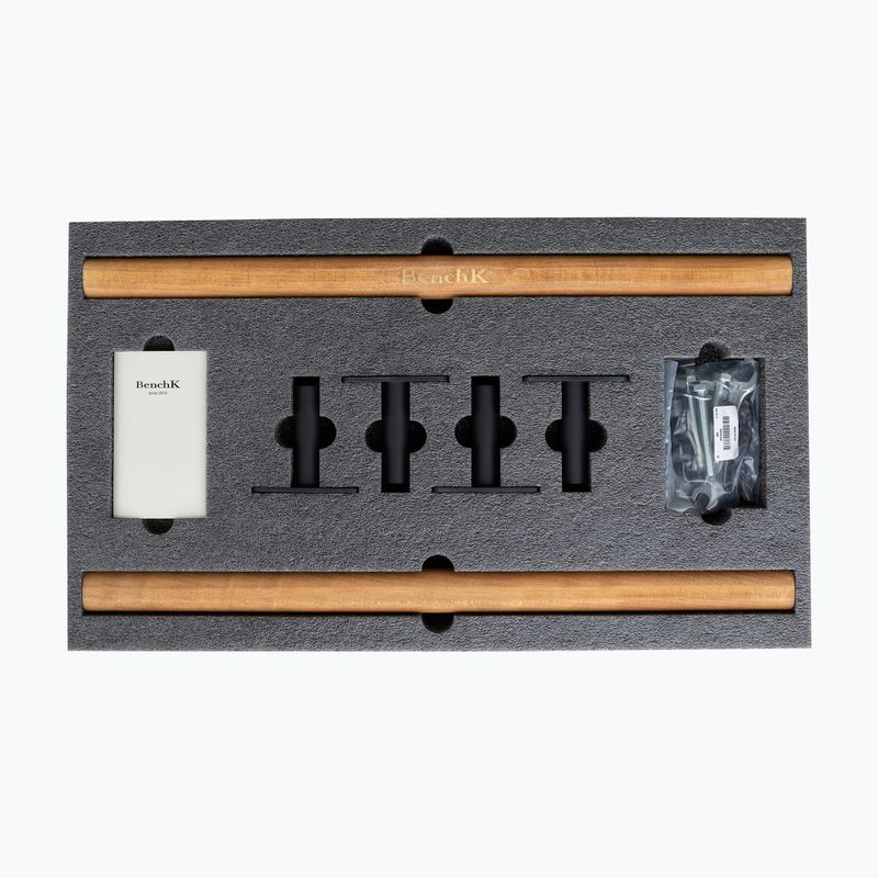 BenchK 223B black matte/oak gymnastics ladder 3