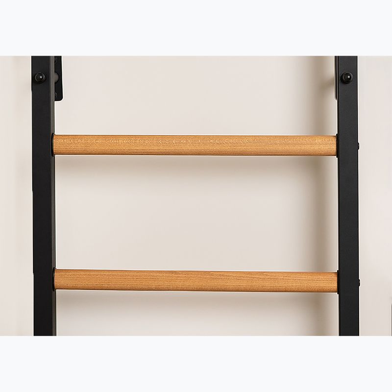 BenchK 223B black matte/oak gymnastics ladder 13