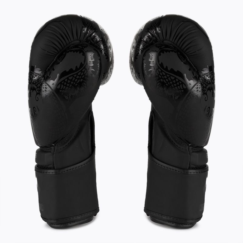 Overlord Legend synthetic leather boxing gloves black 100001-BK 4