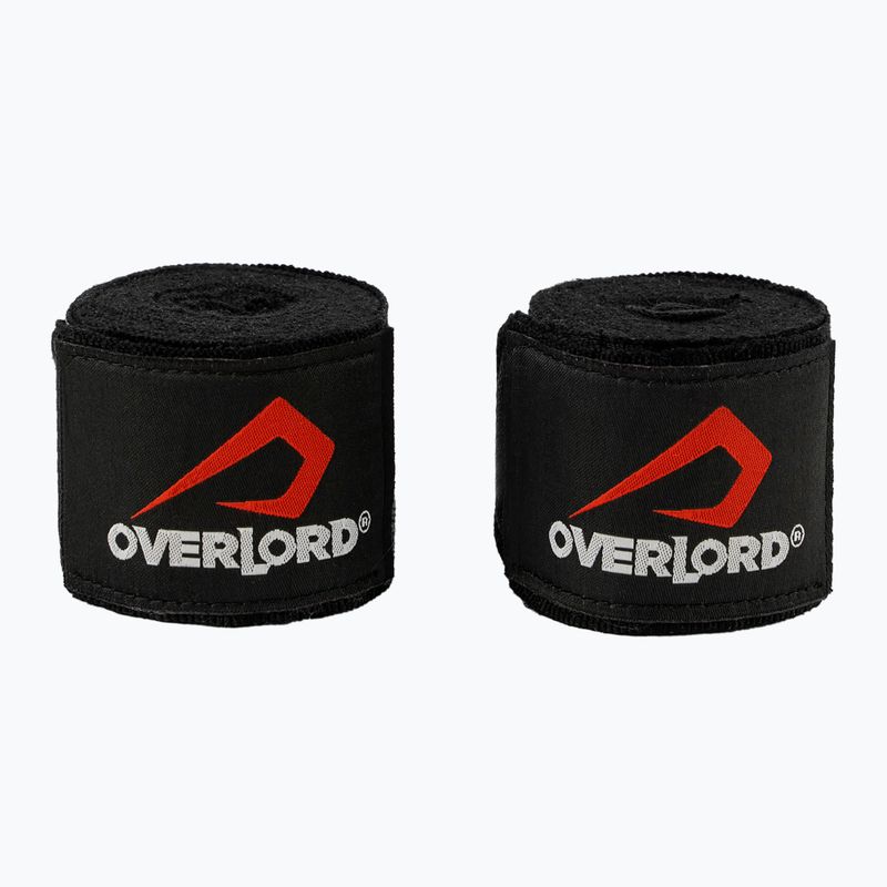 Boxing bandages Overlord elastic 400 cm black