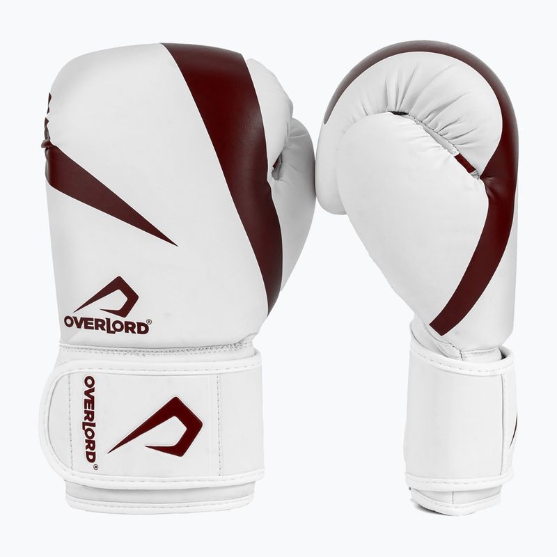 Overlord Riven boxing gloves white/red 2