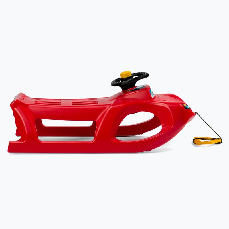 Children's sled with handlebars Prosperplast Zigi-Zet Stering red ISZGS-1788C 2