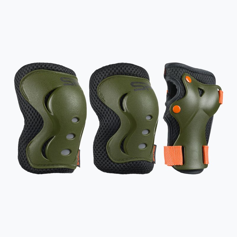 Spokey Shield green children's pad set 940933