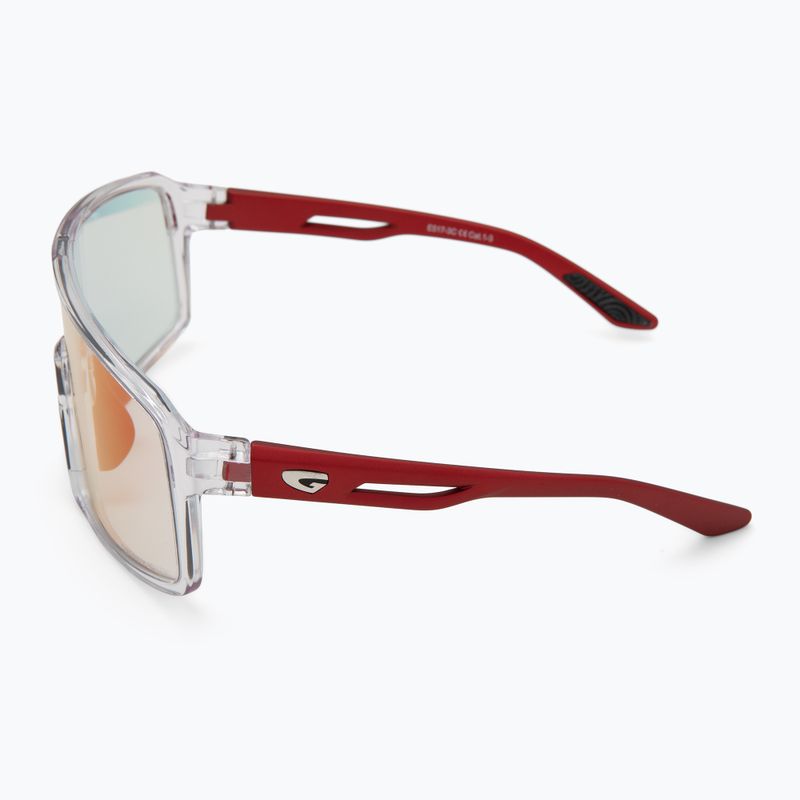 GOG Ragnarok cristal clear/matt metallic red/reflex red sunglasses 4