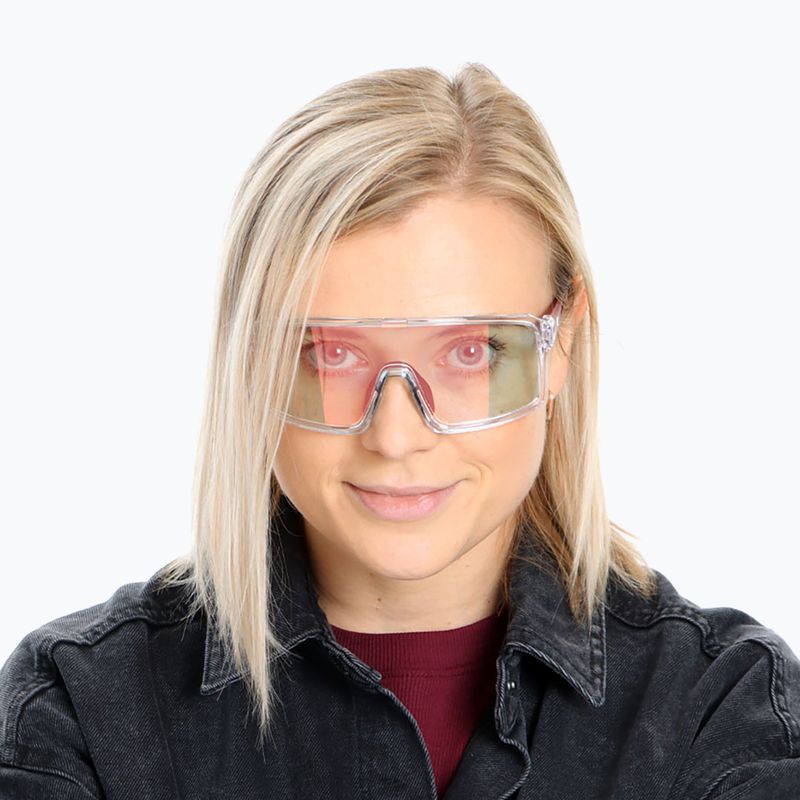 GOG Ragnarok cristal clear/matt metallic red/reflex red sunglasses 6