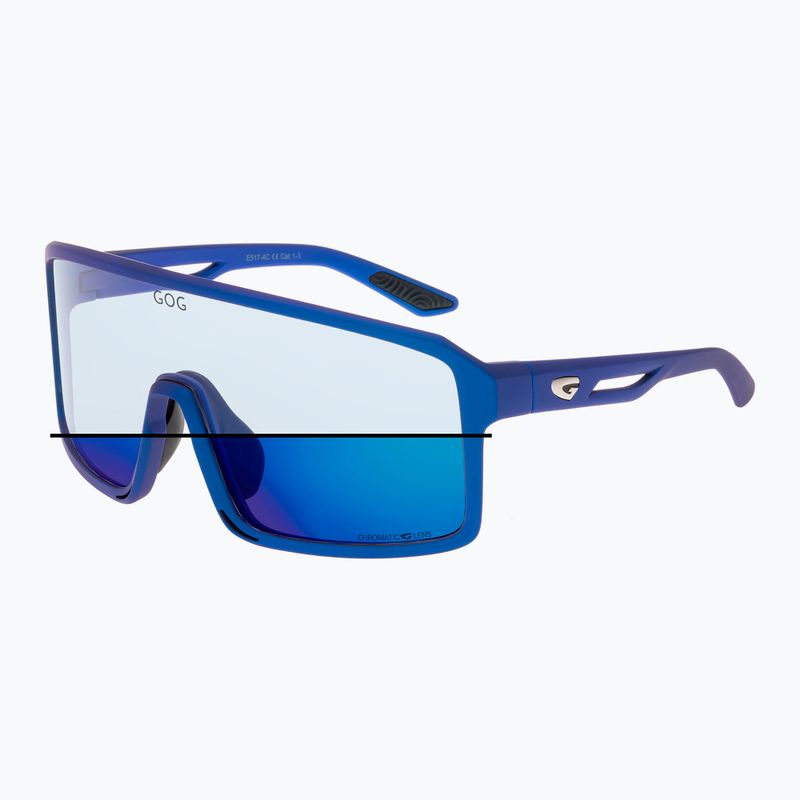 GOG Ragnarok matt metallic navy blue/reflex blue sunglasses 5